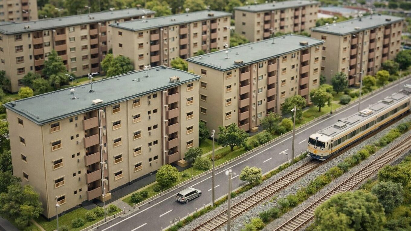 都内の古いUR賃貸団地での暮らし